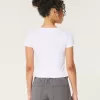 Ribbed V-Neck Top,Ribbed V-Neck Top Ribbed V-Neck Top,Ribbed V-Neck Top