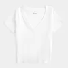 Ribbed V-Neck Top,Ribbed V-Neck Top Ribbed V-Neck Top,Ribbed V-Neck Top
