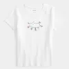 Ribbed Western Graphic Crew Baby Tee,Ribbed Western Graphic Crew Baby Tee Ribbed Western Graphic Crew Baby Tee,Ribbed Western Graphic Crew Baby Tee