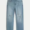 Ripped Medium Wash Baggy Jeans,Ripped Medium Wash Baggy Jeans Ripped Medium Wash Baggy Jeans,Ripped Medium Wash Baggy Jeans