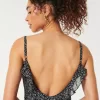 Ruffle Chiffon Mini Dress,Ruffle Chiffon Mini Dress