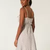 Ruffle Neckline Slip Mini Dress,Ruffle Neckline Slip Mini Dress