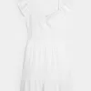 Short-Sleeve Cinch Bust Skort Dress,Short-Sleeve Cinch Bust Skort Dress Short-Sleeve Cinch Bust Skort Dress,Short-Sleeve Cinch Bust Skort Dress