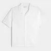 Short-Sleeve Seersucker Shirt,Short-Sleeve Seersucker Shirt