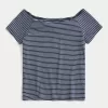 Short Sleeve Skimming Off-the-Shoulder Top,Short Sleeve Skimming Off-the-Shoulder Top Short Sleeve Skimming Off-the-Shoulder Top,Short Sleeve Skimming Off-the-Shoulder Top
