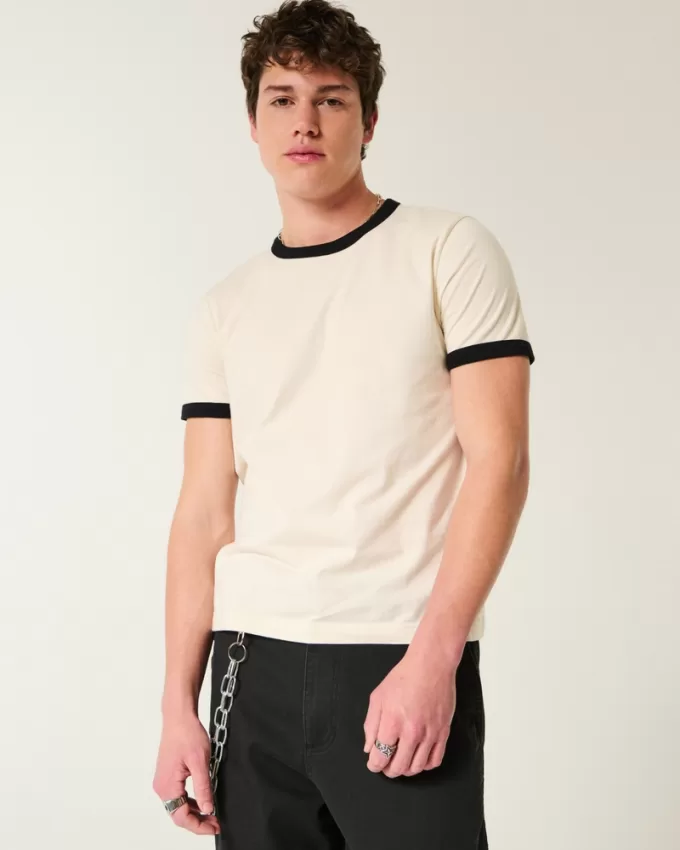 Shrunken Ringer Tee,Shrunken Ringer Tee