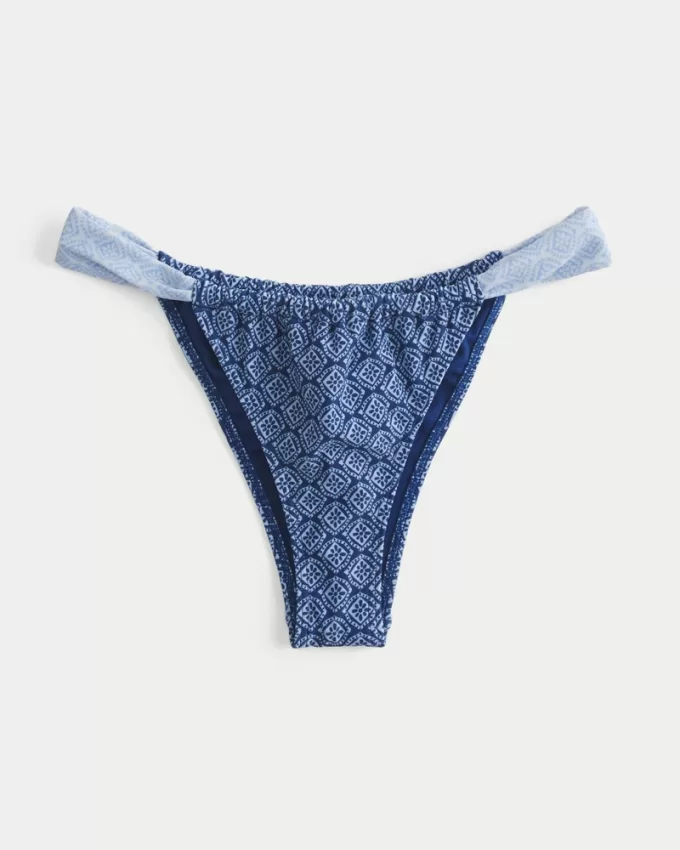 Side Strap High-Leg Cheekiest Bikini Bottom,Side Strap High-Leg Cheekiest Bikini Bottom
