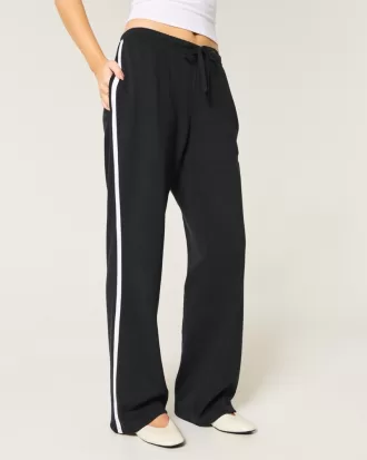 Side-Stripe Straight Sweatpants,Side-Stripe Straight Sweatpants