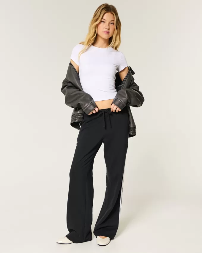 Side-Stripe Straight Sweatpants,Side-Stripe Straight Sweatpants Side-Stripe Straight Sweatpants,Side-Stripe Straight Sweatpants