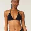 Smocked Multi-Way Triangle Bikini Top,Smocked Multi-Way Triangle Bikini Top