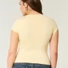 Soft Stretch Seamless Fabric Longline Baby Tee,Soft Stretch Seamless Fabric Longline Baby Tee