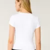 Soft Stretch Seamless Fabric Longline Baby Tee,Soft Stretch Seamless Fabric Longline Baby Tee