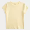 Soft Stretch Seamless Fabric Longline Baby Tee,Soft Stretch Seamless Fabric Longline Baby Tee