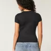 Soft Stretch Seamless Fabric Longline Baby Tee,Soft Stretch Seamless Fabric Longline Baby Tee