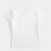 Soft Stretch Seamless Fabric Longline Baby Tee,Soft Stretch Seamless Fabric Longline Baby Tee