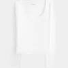 Soft Stretch Seamless Fabric Scoop Top,Soft Stretch Seamless Fabric Scoop Top