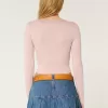 Soft Stretch Seamless Fabric Square-Neck Top,Soft Stretch Seamless Fabric Square-Neck Top
