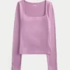 Soft Stretch Seamless Fabric Square-Neck Top,Soft Stretch Seamless Fabric Square-Neck Top Soft Stretch Seamless Fabric Square-Neck Top,Soft Stretch Seamless Fabric Square-Neck Top