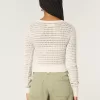 Stitchy Scoop Sweater,Stitchy Scoop Sweater