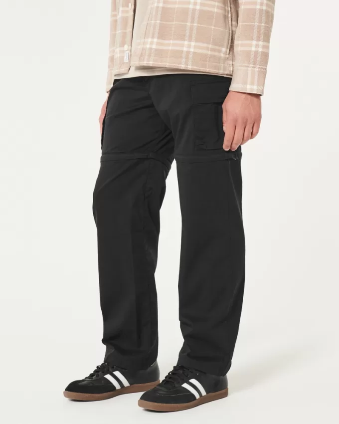 Straight Zip-Off Cargo Pants,Straight Zip-Off Cargo Pants Straight Zip-Off Cargo Pants,Straight Zip-Off Cargo Pants