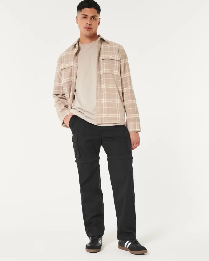 Straight Zip-Off Cargo Pants,Straight Zip-Off Cargo Pants Straight Zip-Off Cargo Pants,Straight Zip-Off Cargo Pants