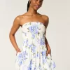 Strapless Bubble Mini Dress,Strapless Bubble Mini Dress