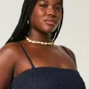 Strapless Linen-Blend Midi Dress,Strapless Linen-Blend Midi Dress