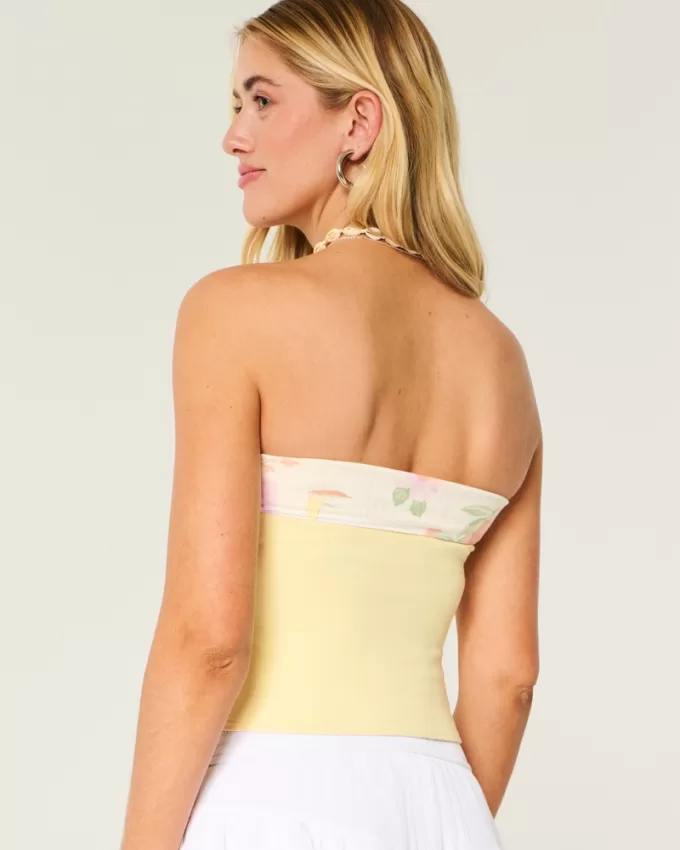 Strapless Reversible Foldover Tube Top,Strapless Reversible Foldover Tube Top Strapless Reversible Foldover Tube Top,Strapless Reversible Foldover Tube Top