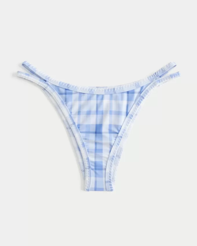 Strappy High-Leg Cheekiest Bikini Bottom,Strappy High-Leg Cheekiest Bikini Bottom