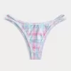 Strappy High-Leg Cheekiest Bikini Bottom,Strappy High-Leg Cheekiest Bikini Bottom
