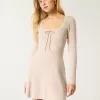 Sweater-Knit Skater Mini Dress,Sweater-Knit Skater Mini Dress Sweater-Knit Skater Mini Dress,Sweater-Knit Skater Mini Dress
