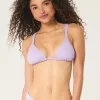 Tapered Jacquard Triangle Bikini Top,Tapered Jacquard Triangle Bikini Top