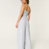 Tie-Front Jumpsuit,Tie-Front Jumpsuit