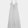 Tie-Front Jumpsuit,Tie-Front Jumpsuit
