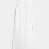Twist Bust Eyelet Strapless Midi Dress,Twist Bust Eyelet Strapless Midi Dress