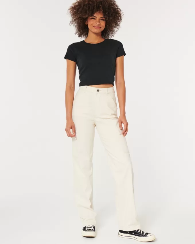 Ultra High-Rise Cargo Dad Pants,Ultra High-Rise Cargo Dad Pants
