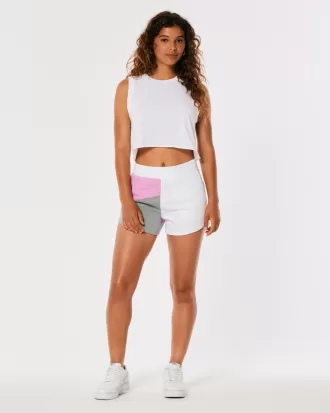 Ultra High-Rise Curved Hem Dad Shorts,Ultra High-Rise Curved Hem Dad Shorts
