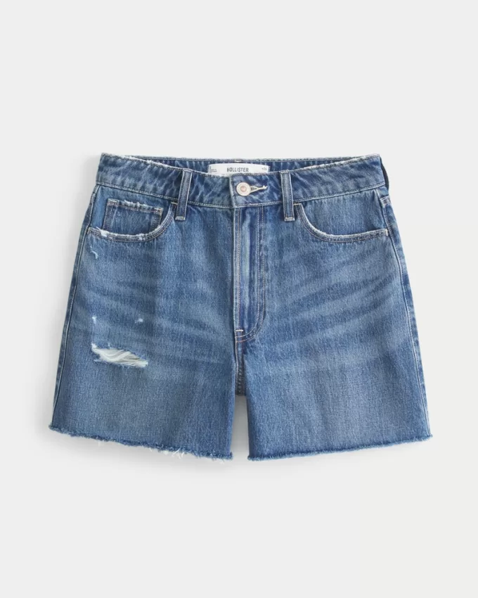 Ultra High-Rise Distressed Denim Shorts 5″,Ultra High-Rise Distressed Denim Shorts 5″ Ultra High-Rise Distressed Denim Shorts 5″,Ultra High-Rise Distressed Denim Shorts 5″