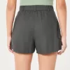Ultra High-Rise Linen-Blend Soft Cargo Shorts,Ultra High-Rise Linen-Blend Soft Cargo Shorts