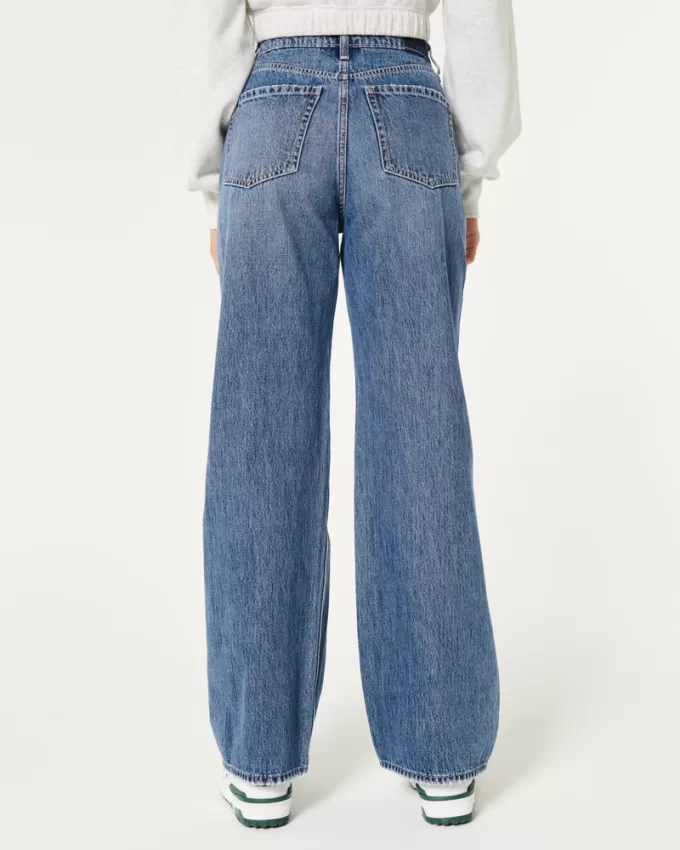 Ultra High-Rise Medium Wash Baggy Jeans,Ultra High-Rise Medium Wash Baggy Jeans Ultra High-Rise Medium Wash Baggy Jeans,Ultra High-Rise Medium Wash Baggy Jeans