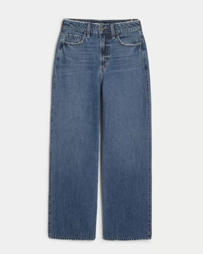 Ultra High-Rise Medium Wash Baggy Jeans,Ultra High-Rise Medium Wash Baggy Jeans Ultra High-Rise Medium Wash Baggy Jeans,Ultra High-Rise Medium Wash Baggy Jeans