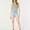 Ultra High-Rise Ripped Light Wash Denim Shorts 5″,Ultra High-Rise Ripped Light Wash Denim Shorts 5″ Ultra High-Rise Ripped Light Wash Denim Shorts 5″,Ultra High-Rise Ripped Light Wash Denim Shorts 5″