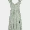 V-Waist Open Back Midi Dress,V-Waist Open Back Midi Dress V-Waist Open Back Midi Dress,V-Waist Open Back Midi Dress