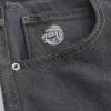 Washed Black Embroidered Baggy Skater Jeans,Washed Black Embroidered Baggy Skater Jeans Washed Black Embroidered Baggy Skater Jeans,Washed Black Embroidered Baggy Skater Jeans