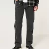 Washed Black Loose Jeans,Washed Black Loose Jeans