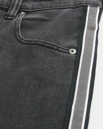 Washed Black Super Baggy Jeans,Washed Black Super Baggy Jeans
