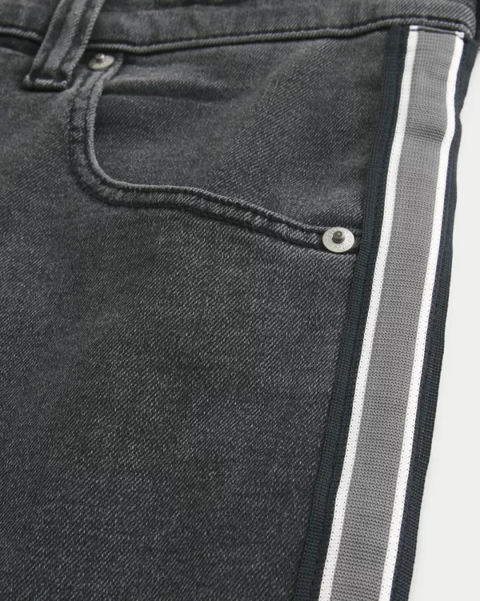 Washed Black Super Baggy Jeans,Washed Black Super Baggy Jeans