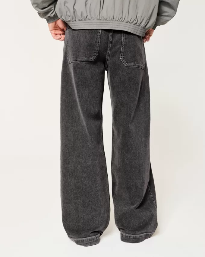 Washed Black Super Baggy Jeans,Washed Black Super Baggy Jeans Washed Black Super Baggy Jeans,Washed Black Super Baggy Jeans
