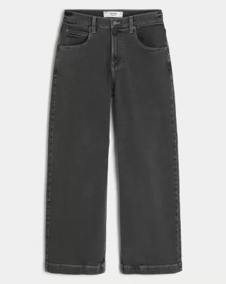 Washed Black Super Baggy Jeans,Washed Black Super Baggy Jeans