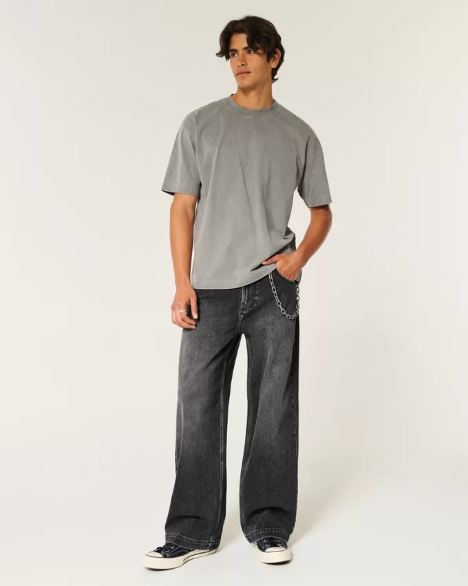 Washed Black Super Baggy Jeans,Washed Black Super Baggy Jeans Washed Black Super Baggy Jeans,Washed Black Super Baggy Jeans